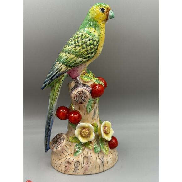 Andrea x Sadek Parakeet Bird Figurine ParrotFigure - Picture 2 of 5